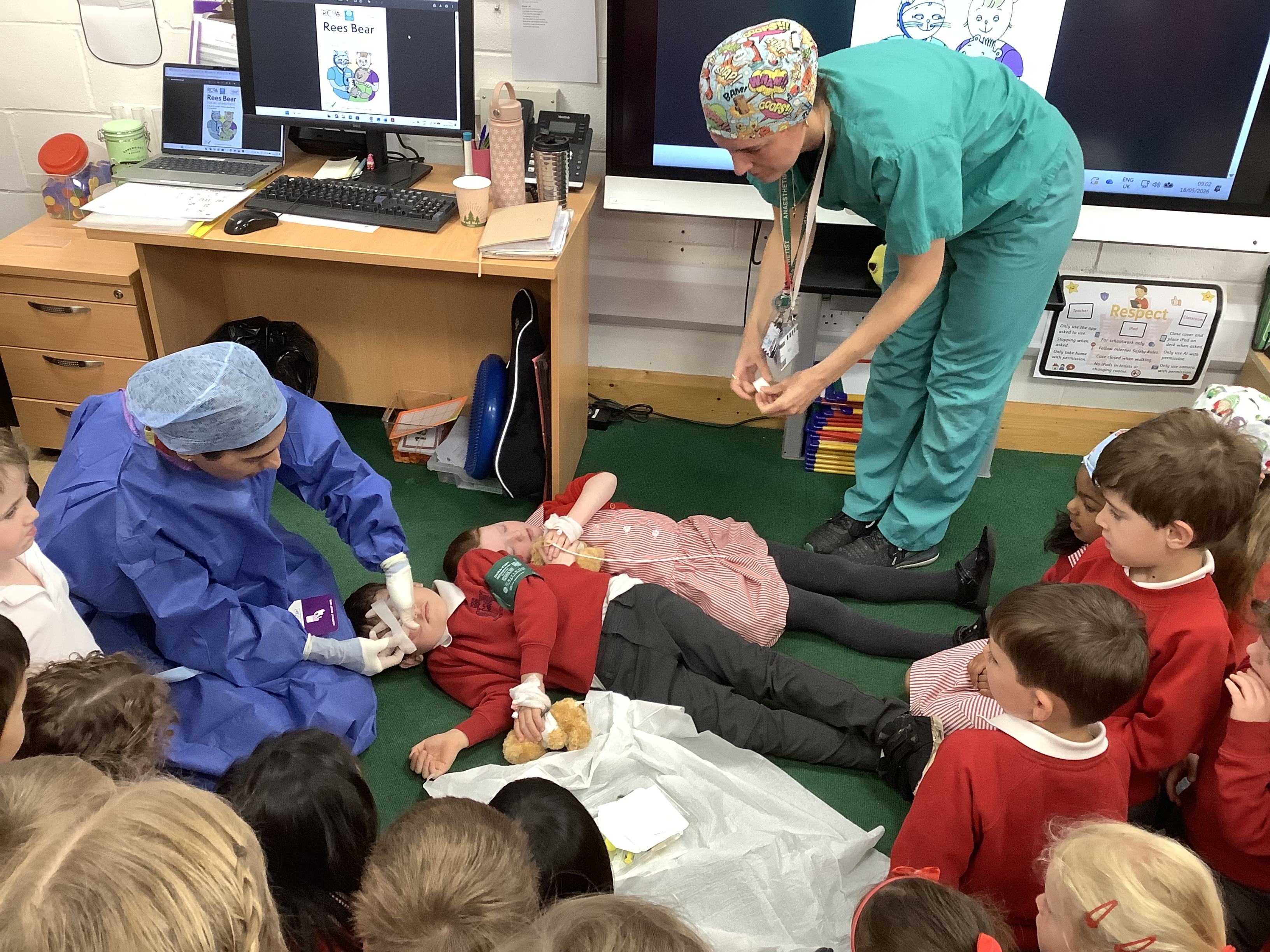 A Day in the Life of Doctors: Reception’s Special Visit