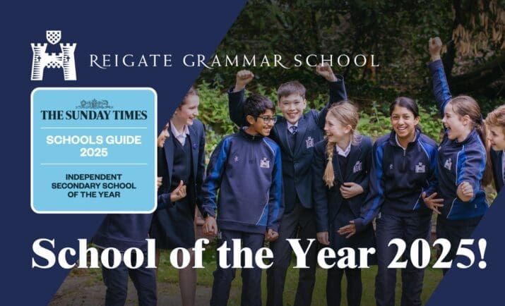 RGS is The Sunday Times School of the Year 2025!