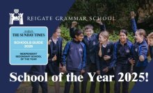 RGS is The Sunday Times School of the Year 2025!