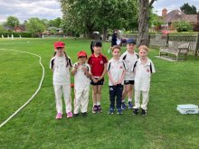Strong Cricket Performances Across U8 and U9 Fixtures