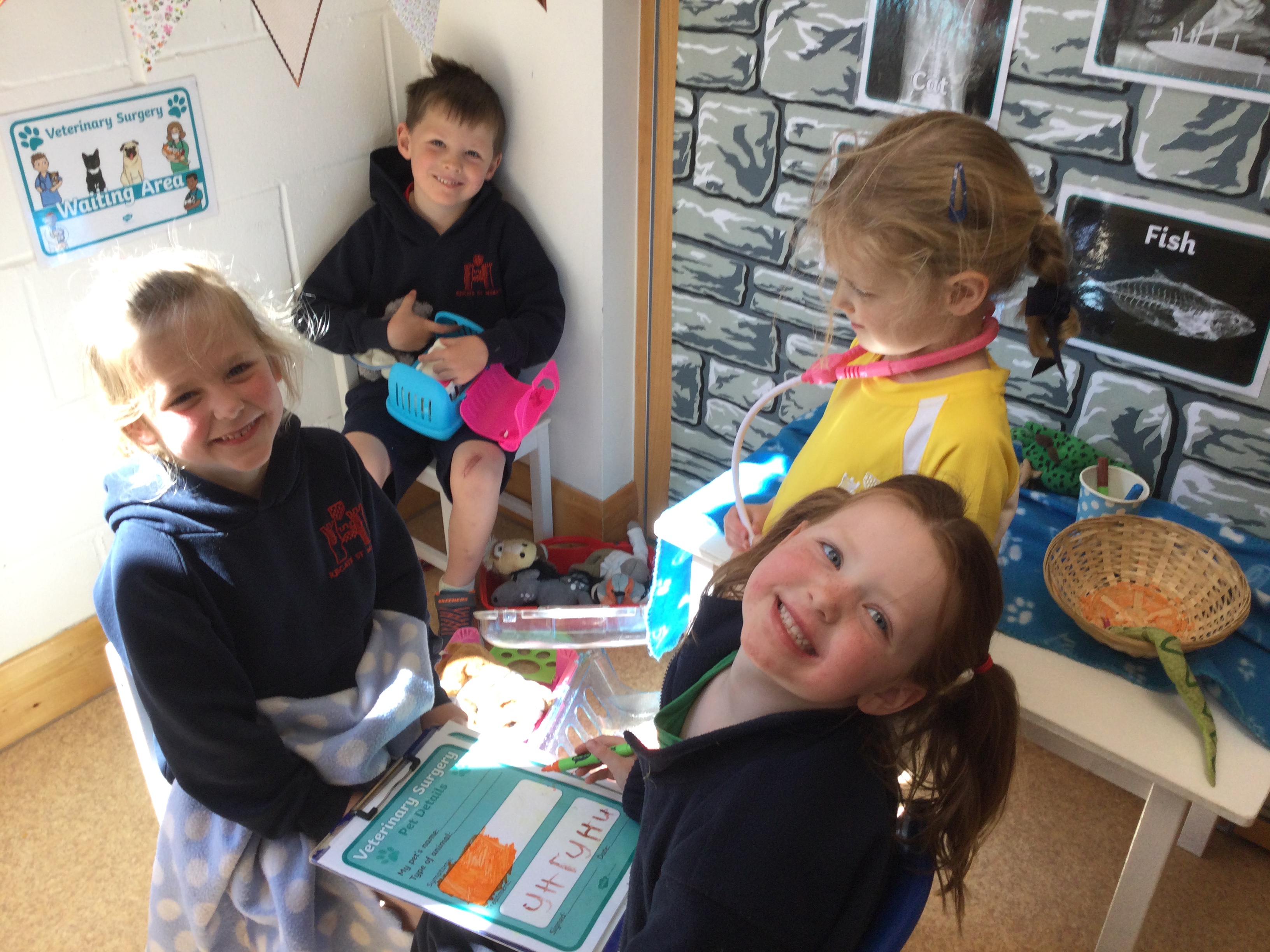 Sunny Days and Busy Play in Reception