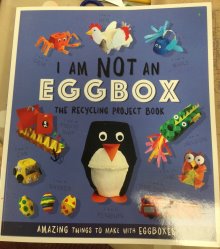 Egg-cellent Creativity: Reception Turn Egg Boxes into Imaginative Designs