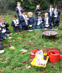 Teamwork and Tasty Treats: Y2 Forest School Apple Crumble Challenge Teamwork and Tasty Treats: Y2 Forest School Apple Crumble Challenge