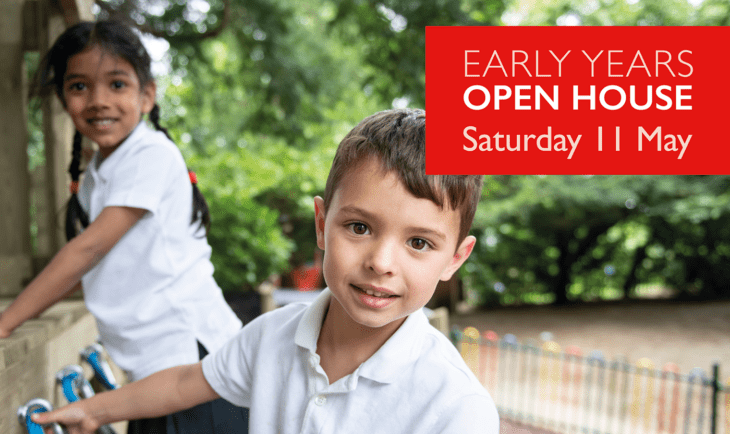 Join Our Early Years Open House on 11 May